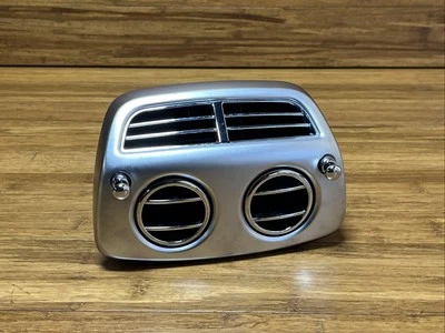 2009-2023 Rolls Royce Dawn console central traseiro acabamento de ventilação de ar CA cromado OEM NOTA - Imagem 1 de 4