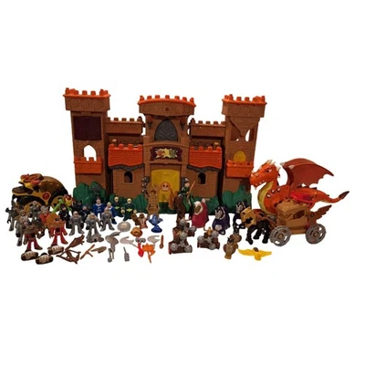 Imaginext Eagle Garra Castillo Juego con Figuras Dragones y Accesorios Foto 1 de 4