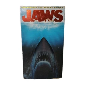 Jaws VHS ( 2 Tape Anniversary Collector's Edition ) Spielberg - Picture 1 of 7