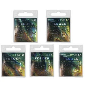 Drennan Specialist XT Feeder Eyed Hooks Barbless - All Sizes - Picture 1 of 3