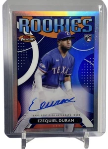 2023 Finest Ezequiel Duran Rookies Design Variation Auto RC Card #RDA-ED mit Top - Bild 1 von 5