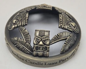 Yankee Candle Illuma Tapa Topper Luau Fiesta Máscara Tiki Hawaii Verano Raro Difícil de Encontrar - Imagen 1 de 5