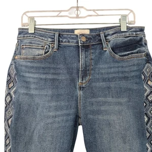 DRIFTWOOD Jackie High Rise Embroidered Skinny Jeans Gr. 29 - Bild 1 von 11