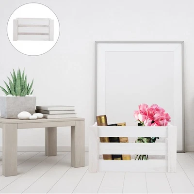  Retro Styled Box Household Storage Small Boxes Vintage Rustic Crate - Image 1 of 4