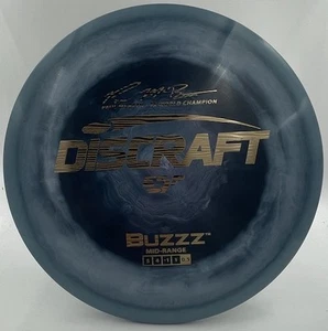 Discraft ESP Buzzz Paul McBeth 5x MARBLE SWIRL 177+g GNARLY WOODGRAIN FOIL - Picture 1 of 3