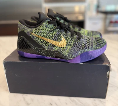 Nike Kobe 9 Elite Low iD Mamba Moment Mens Size 10.5  677992-998 - Image 1 of 4