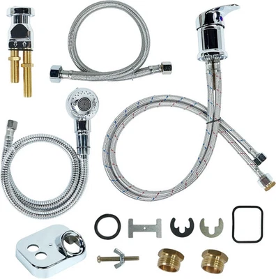 Kit de tazón de champú de salón grifo aspirador spa salón de belleza champú tazón fregadero Foto 1 de 4