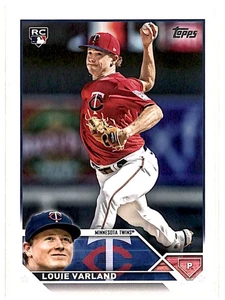 2023 Topps Royal Blue Louie Varland RC Minnesota Twins #441 - Picture 1 of 2