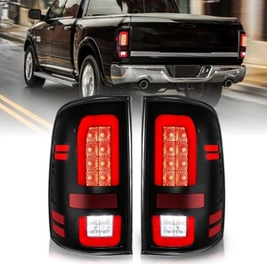 2009-2018 For Dodge Ram 1500/2010-2018 Ram 2500/3500 Smoke LED Brake Tail Lights - Imagen 1 de 9