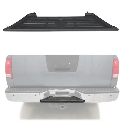 Nueva cubierta de peldaño central de parachoques trasero negra para Nissan Titan 2004-2015 #850747S200 Foto 1 de 4