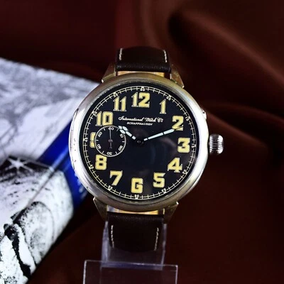 Swiss Watch IWC Antique Vintage Marriage Wristwatch Military Style WW2 Serviced - Image 1 of 4