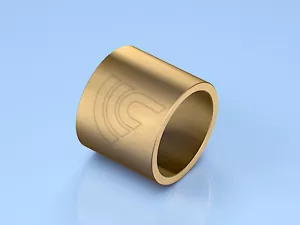 SELFOIL®-Buchse ø14 x ø18 x 15 Sinterbronze - Bild 1 von 1