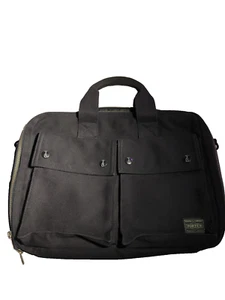 Porter Yoshida Laptop Bag Business Tote Case Black Tablet Case - Afbeelding 1 van 17