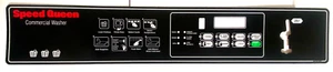 SPEED QUEEN ALLIANCE WASHER OVERLAY DECAL CNTL SINGLE COIN SC27 NCP # 231527-1 - Picture 1 of 1
