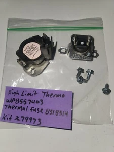 KIT FUSIBLE TÉRMICO SECADOR DE HIDROMASAJE OEM 279973 WP8557403 8318314 - Imagen 1 de 6