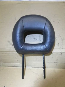 Peugeot 206 CC 1.6 right front seat head rest headrest black leather - Picture 1 of 5