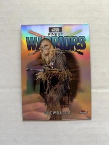 2023 Topps Finest Star Wars Warriors Refractor Insert FW pick your card - Picture 1 of 24
