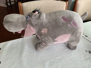 Disney Store Beshte The Hippo Plush 17" Gray Stuffed Animal Lion King Guard - Picture 1 of 17