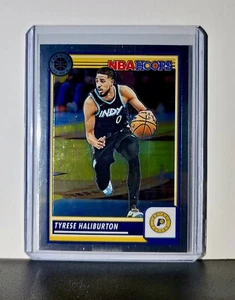 Tyrese Haliburton 2023-24 Panini Premium Stock NBA Hoops #201 Card Pacers - Picture 1 of 2