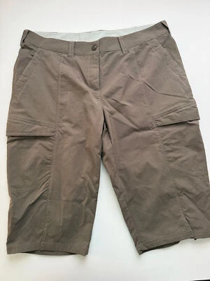 EXOFFICIO Bermuda Marrón Nylon Spandex Mujer 14 - 36 x 15 Foto 1 de 3