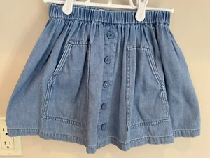 Mini Biden, Girl Size 8-9, Blue Jean Skirt, VGUC - Picture 1 of 5