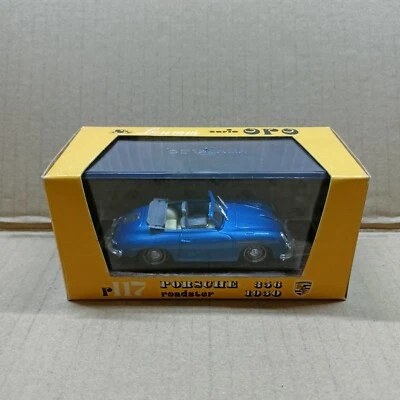 Macchinina R117 Porsche 356 Roadster 1950 Serie Oro Brumm 1:43 New Box - Immagine 1 di 2