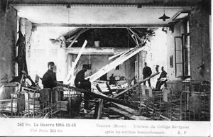 CPA - WW1 - Verdun - Intérieur collège Buvignier après bombardements - Picture 1 of 1