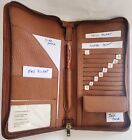 Wallet/Folio-BROWN-for Travel-Zip Around-Passport Holder-9.75” x  5.25” x 1.25” 
