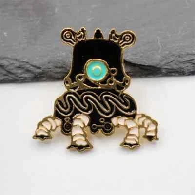 Legend of Zelda Breath of the Wild Guardian Enamel Pin Hat Badge Brooch Lapel - Image 1 of 2