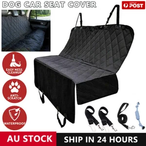 Pet Car Seat Cover Protector Premium Back Dog Cat Waterproof Nonslip Hammock Mat - Picture 1 of 12