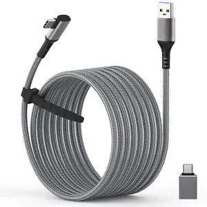 5m/16Ft Power Cable for Quest 2 Charging, Link Cable High-Speed Data Transfer - Picture 1 of 9
