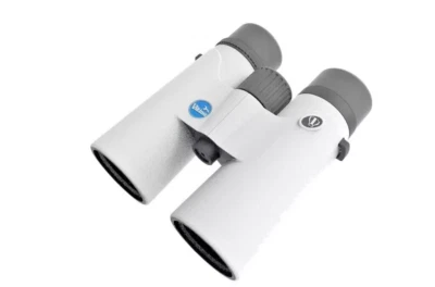 Viking BADGER 10x42 Waterproof Binoculars and Case - White - Image 1 of 2