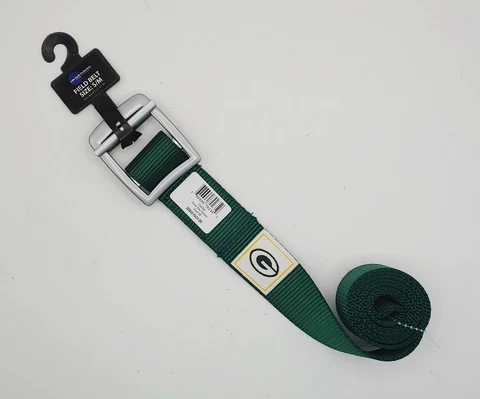 Official NFL Green Bay Packers Field Belt S-M 32"-42" Little Earth Productions Cover