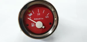 STRUMENTO LIVELLO BENZINA CON SCRITTA ABARTH 52MM FIAT 500 - Imagen 1 de 1