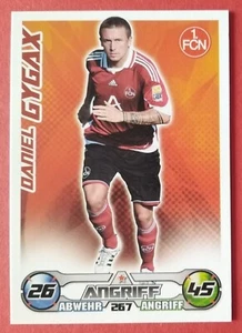 TOPPS Daniel Gygax FC Nürnberg Bundesliga 2009/10 Match Attax Trading Card - Bild 1 von 1