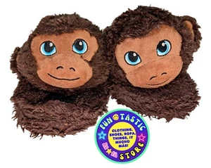 ZAPATILLAS NIÑOS NIÑAS, CONSTRUIR UN OSO MONO PIEL SINTÉTICA Talla M (12-13). DESLIZABLE. ESPUMA - Imagen 1 de 14