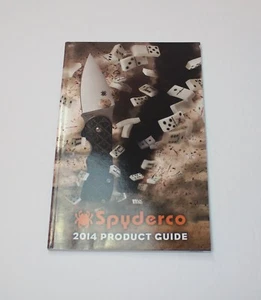 NEW Unused Spyderco 2014 Product Guide - Picture 1 of 2