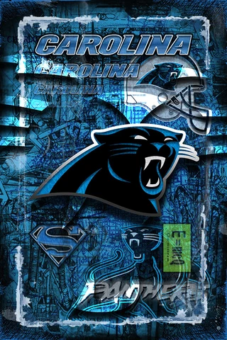 Carolina Panthers Poster, Carolina Panthers Print Free Shipping Us Cover