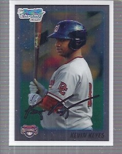 2010 Bowman Chrome Draft Prospects #BDPP51 Kevin Keyes