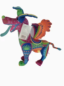 Disney Pixar Coco Dante Alebrije Plush Toy 15" Rainbow Spirit Dog - Bild 1 von 11