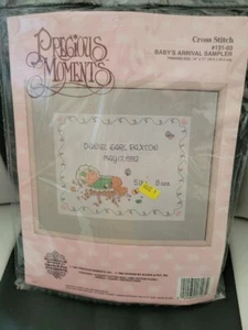 Precious Moments Cross Stitch Kit Baby's Arrival 131-03 - Picture 1 of 1