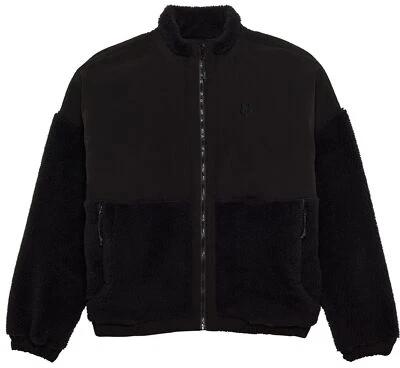 Fox Racing Survivalist Sherpa Womens Full Zip Jacket Black - Image 1 of 4