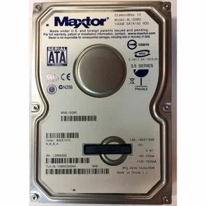 6L100M002AG4A - Maxtor 100GB 7200 RPM SATA 3.5" HDD - Picture 1 of 1