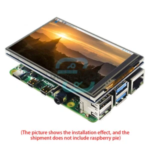 3.5Inch Touch Screen 125MHz SPI LCD Display Fan For Raspberry Pi 4B/3B+/ZeroW US - Picture 1 of 9