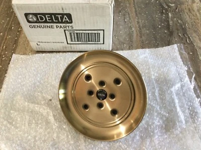 Delta RP70172CZ H2Okinetic 8” Round Single Setting Shower Head Champagne Bronze - Image 1 of 4