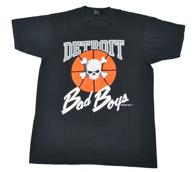 Vintage Detroit Pistons 1989 Bad Boys Shirt Size Large - Image 1 of 3