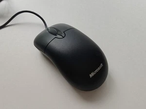 Microsoft USB Basic Optical Mouse 1.0A X800898 Black - Picture 1 of 8