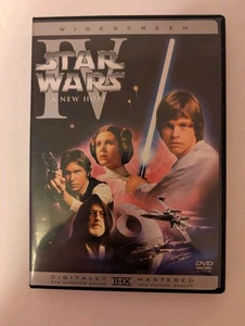 ✅ STAR WARS IV A NEW HOPE DVD 1 DISC REMASTERED VERSION WIDESCREEN USA REGION 1✅ - Picture 1 of 5
