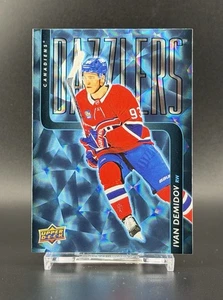 2025-26 UD Series 1 Blue Dazzlers DZ-18 Ivan Demidov RC — Montreal Canadiens - Picture 1 of 2