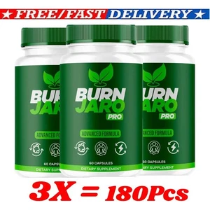 PACK DE 3 PASTILLAS DE SAL BURN JARO Pro para bajar de peso - Burn Jarow rosa 180 unidades - - Imagen 1 de 10